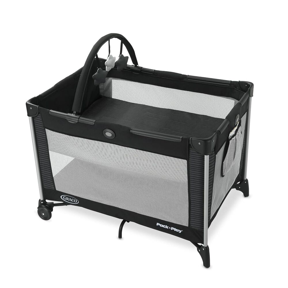 Graco Pack 'n Play On The Go Playard Kaden Baby Travel Crib Open Box